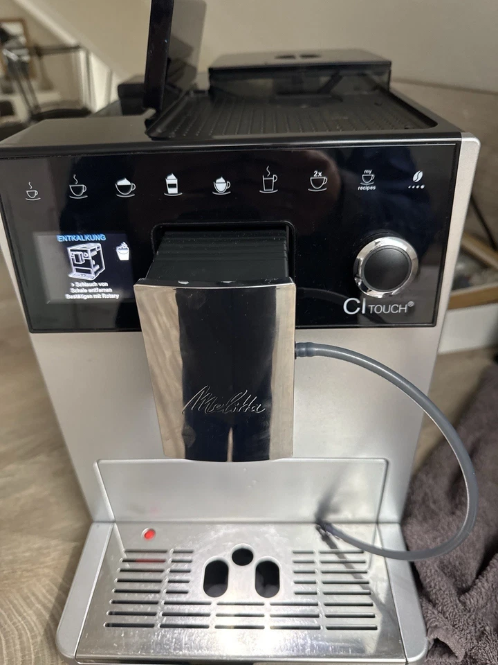 Melitta Caffeo CI Touch Kaffeevollautomat, Silber - Bild 2 von 2