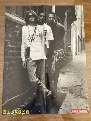 POSTER NIRVANA HOLE COURTNEY LOVE 56 x 42 cm 22 x 16,5 inches very good conditio - Photo 1/2