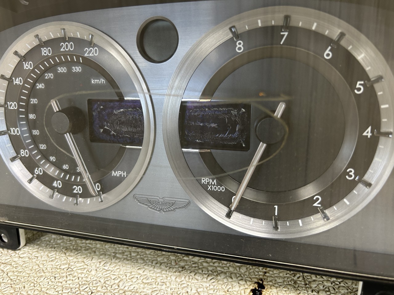 2006 ASTON MARTIN DB9 Digital Speedometer OEM Part Number 6G3310849CA