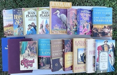 Lot of 17 Jean Plaidy Books Plantagenet/Norman/Tudor/Queens/Stuart Historic Fict