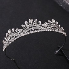 Swarovski crystal Bride Wedding Crown tiara
