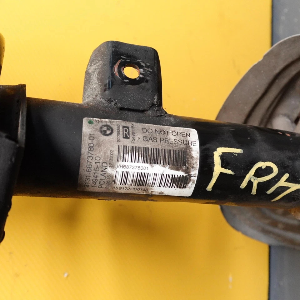 2014-2018 Bmw 435i F32 F33 F36 Front Right Spindle Knuckle Hub Knee Set - Image 2 of 4