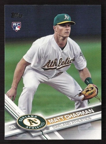 2017 Topps Update Matt Chapman RC #US4 Rookie Card - Quantity!
