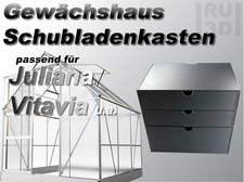 Drawer Box Storage Accessories Juliana + Vitavia Greenhouse Compatible