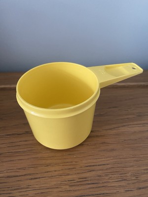 TUPPERWARE 761-6 gelb 1 Tasse Größe Kunststoff verschachtelt sehr guter Ersatz