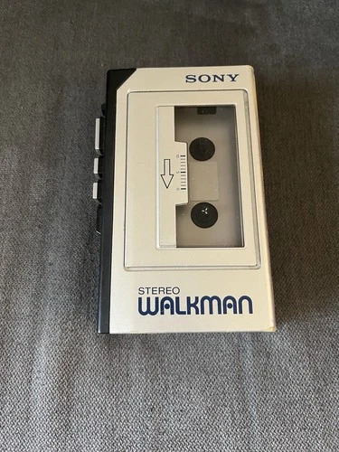 Vintage Sony WM-1 Stereo Walkman Cassette Player Parts Only With Manual