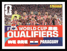 2026 USA Fifa World Cup Panini Sticker TEAM PHOTO Paraguay PAR13