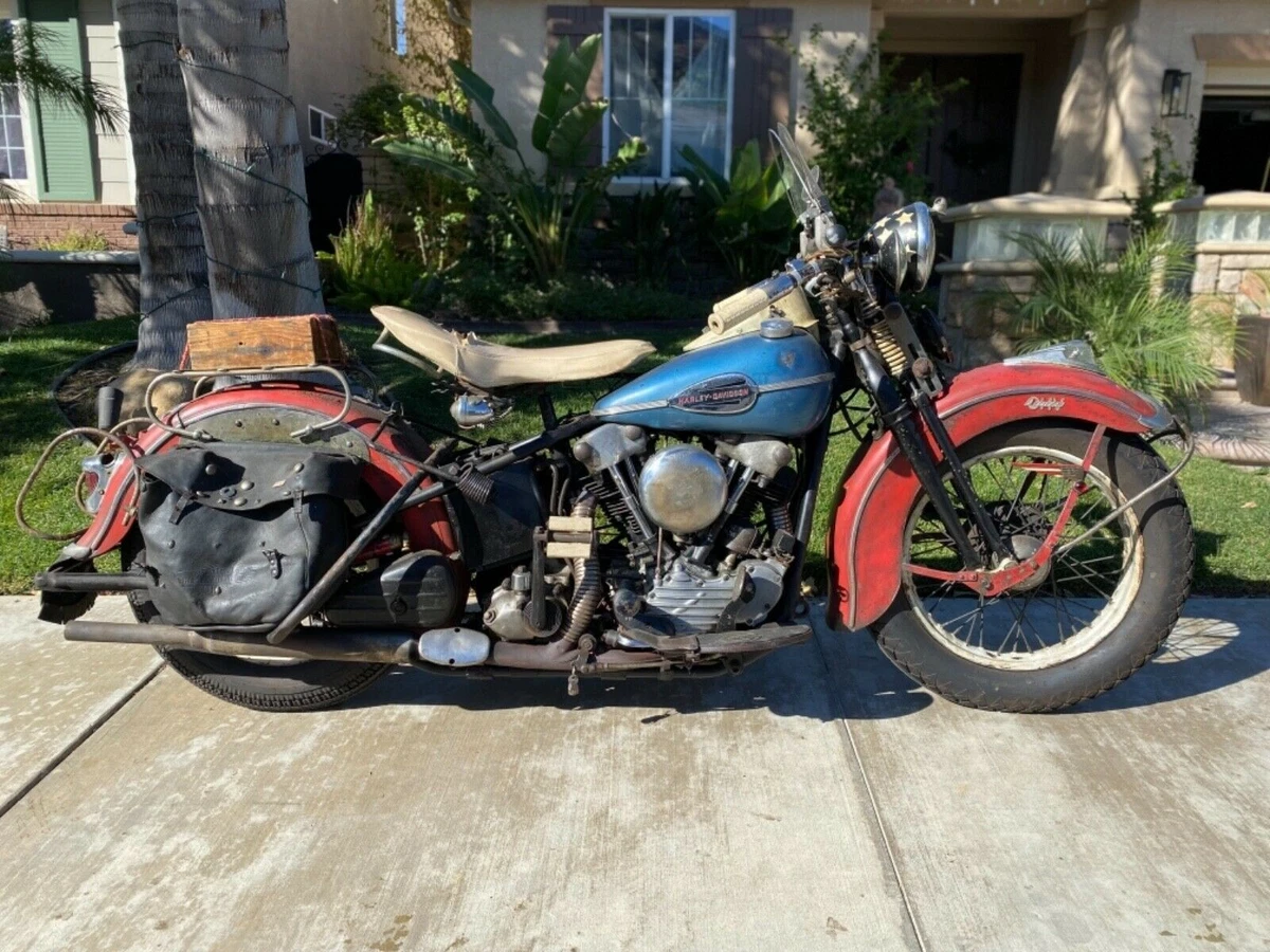 California Builder Restores '45 Harley Knucklehead Found in