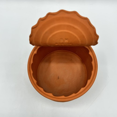 Vintage Terra Cotta Clay Open Tin Can Sculpture Pop Art Japan MCM Pottery - Picture 10 of 10