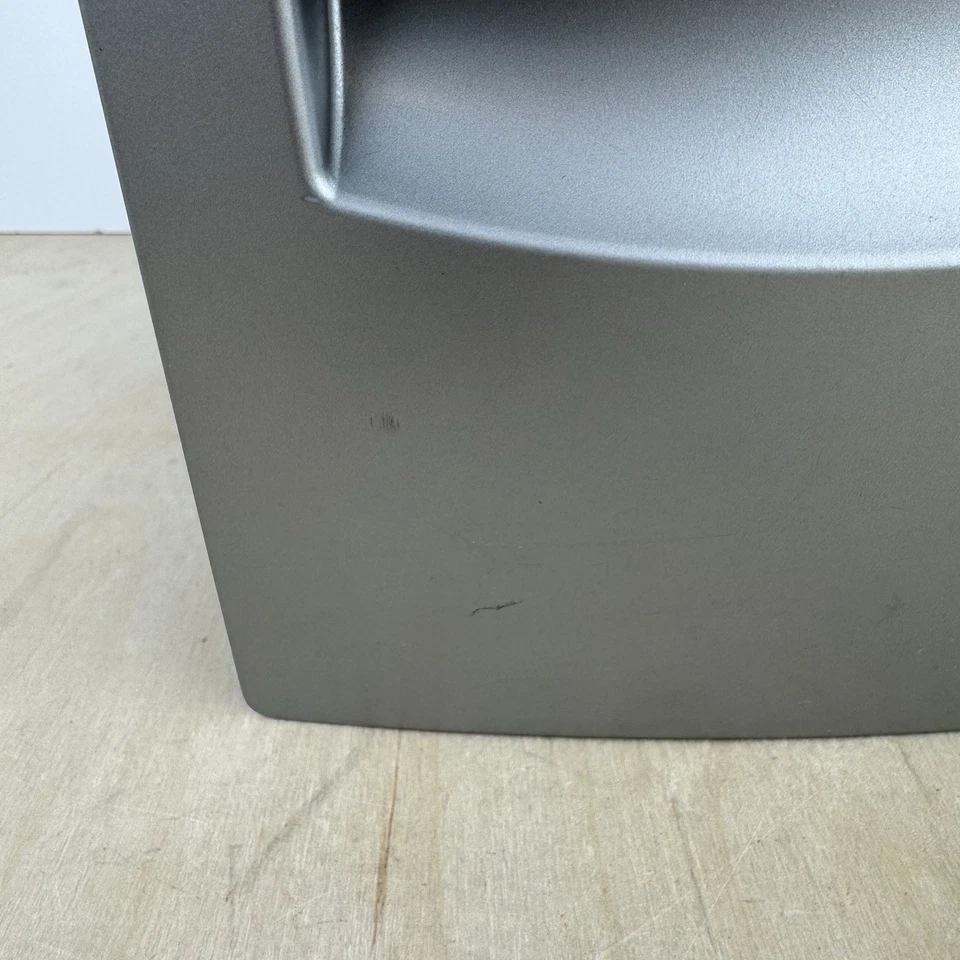 Consola Ford Flex 2009-2012 portavasos inferior trasero panel de almacenamiento contenedor gris Foto 2 de 4