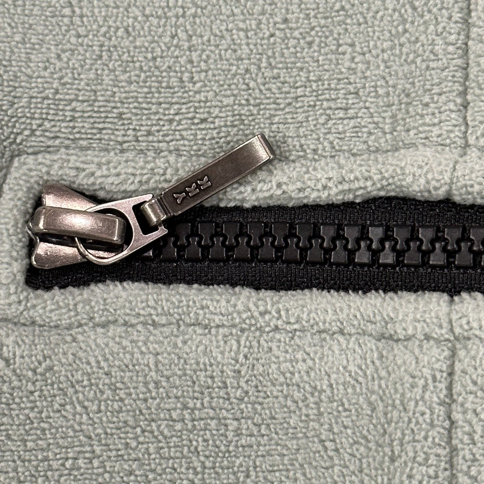 Chaqueta CHESTNUT HILL Mujer Microfleece Cremallera Completa Est 1919 Verde Talla S Foto 4 de 4