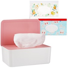 Diaper Wipes Dispenser Wipes Holder, Wipes Tissue Case Keeps Wipes Fresh Tiss...