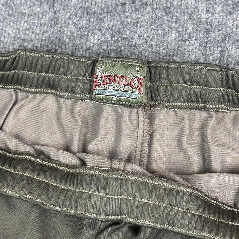 Scent Lok Base Layer Pants Mens L Green Midweight Style 1120 Hunting Outdoors - Image 3 of 4