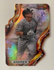 2021 Bowman's Best Heatwave Die-Cut Refractor Andrew Vaughn #HW-25 Rookie RC