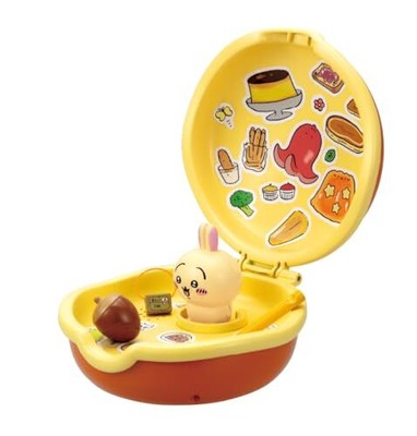 SEGA FAVE Chiikawa Let's Play Rabbit Dorayaki Bed Interactive Plush Toy