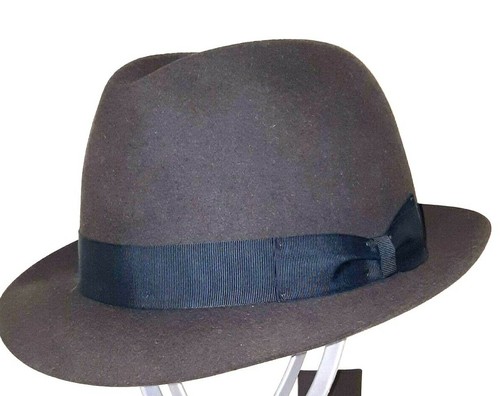 BORSALINO CAPPELLO PURO FELTRO TESA PICCOLA | eBay