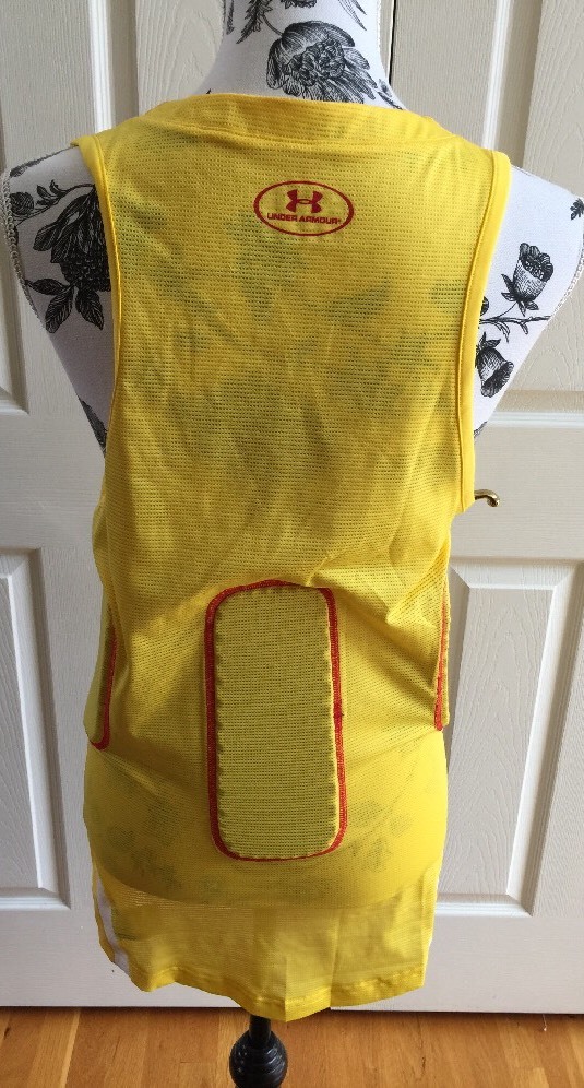 Under Armour Heat Gear MPZ Basketball Padded Compression Tank Top XL