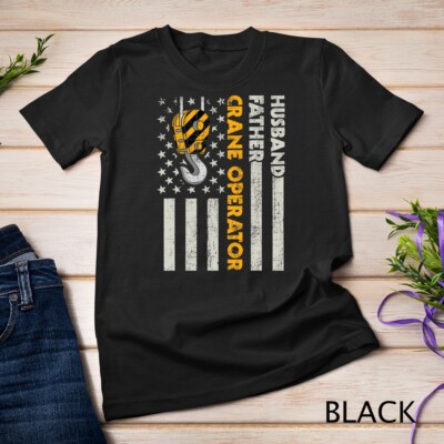 Husband Father Crane Operator - Construction Worker T-Shirt Unisex T-shirt