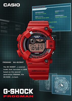 CASIO G-SHOCK FROGMAN 30th Anniversary Limited MASTER OF G CASIO G-SHOCK FROGMAN 30th Anniversary Limited MASTER OF G