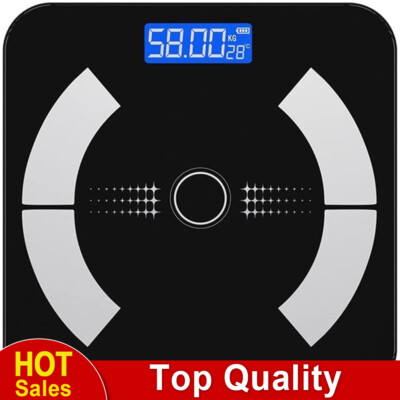 Precision Digital Bathroom Scale Body Weight Scale with LCD Backlight Display