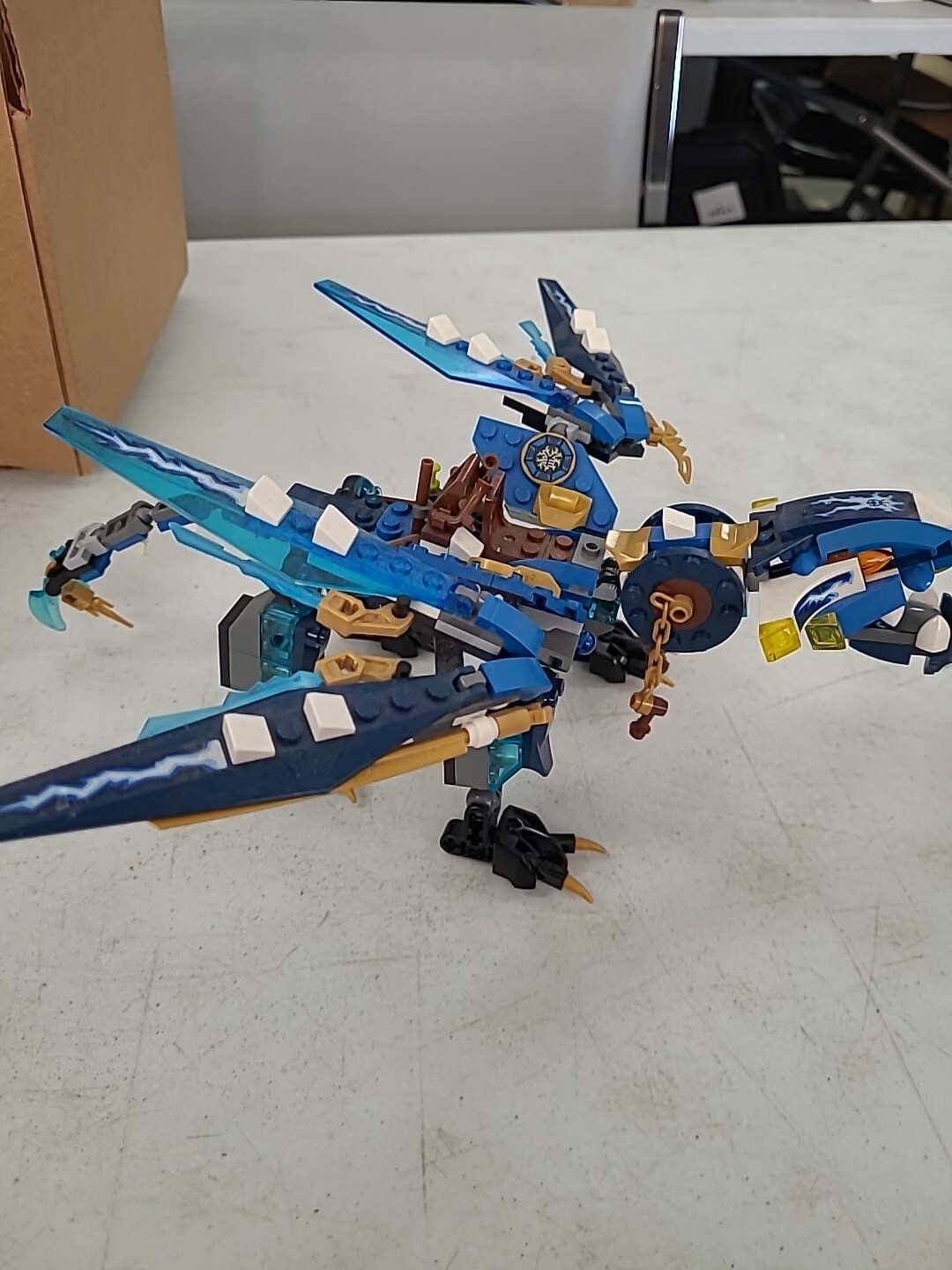 LEGO Ninjago (70602) Jay's Elemental Dragon * NO BOX *AS IS Falak