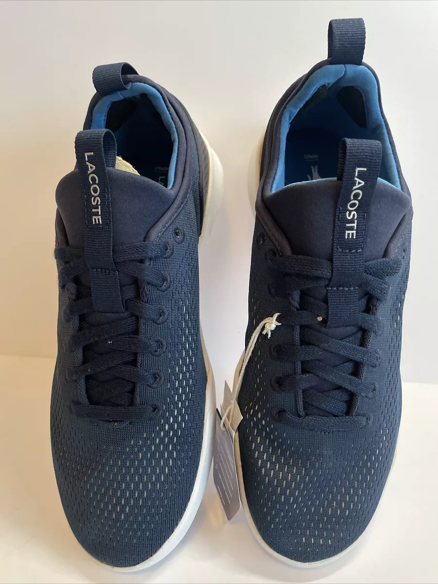 Lacoste Women s Lt Spirit Sneakers Shoes Sz. 7.5 Blue