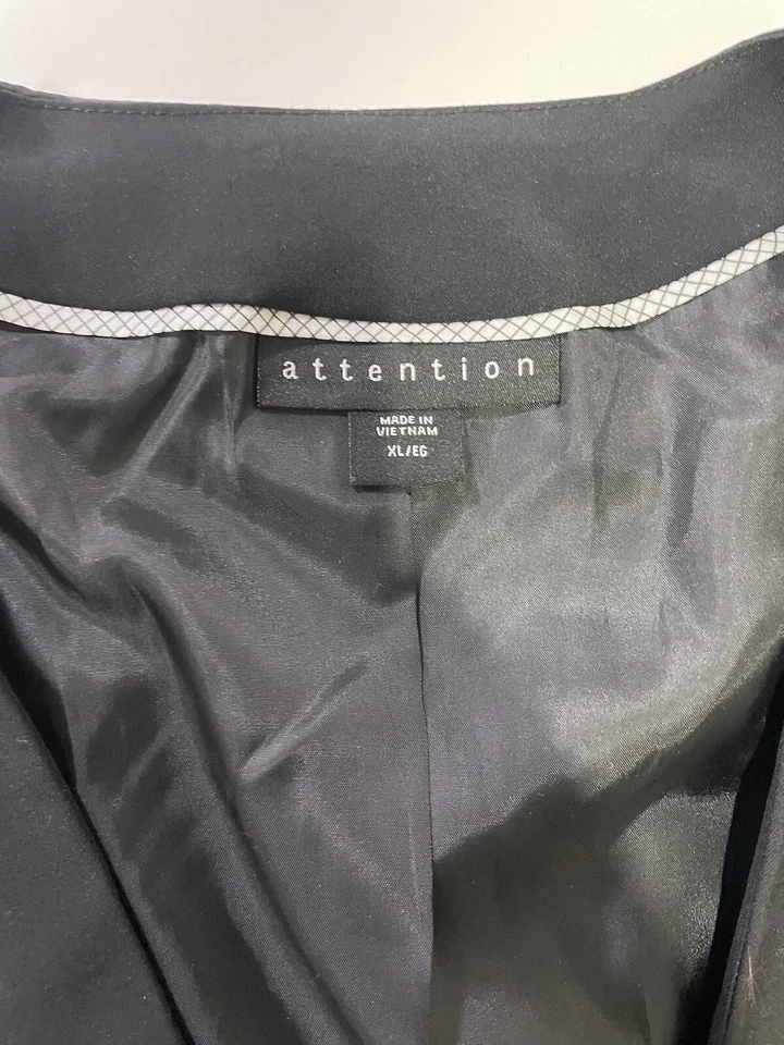 Attention Vest Teens Size XL Black 4 Box9 - Image 3 of 4