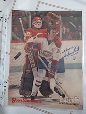 Yvon Lambert Montreal Canadiens Magazine Page Signed Autograph Habs Coa