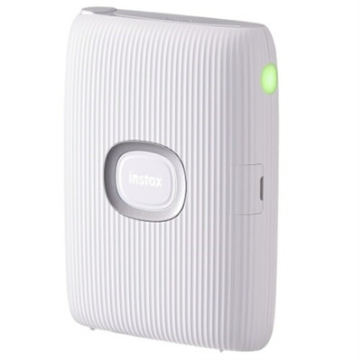 Fujifilm Instax Mini Link 2 Smartphone Printer, Clay White New