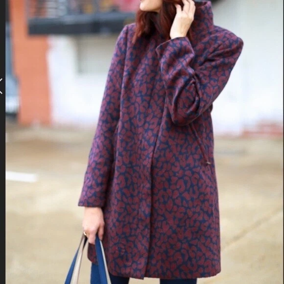 Loft shop leopard coat