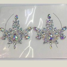 Jeweled Temporary Breast Pasties Sticker