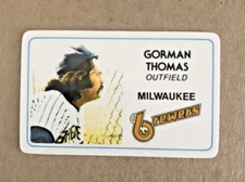 1981 PERMA GRAPHIC #-29 GORMAN THOMAS==MILWAUKEE BREWERS
