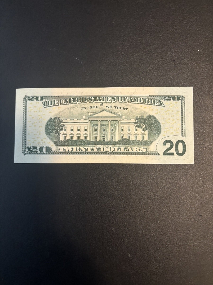 5 Uncirculated Seq. $20 Bills 2017A – $100 Face Value – US Paper