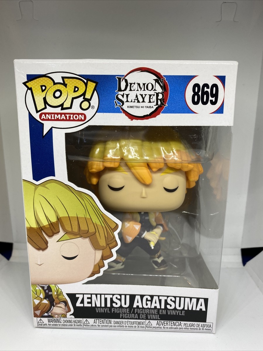 FUNKO POP! ZENITSU AGATSUMA # 869 DEMON SLAYER JUNE | eBay