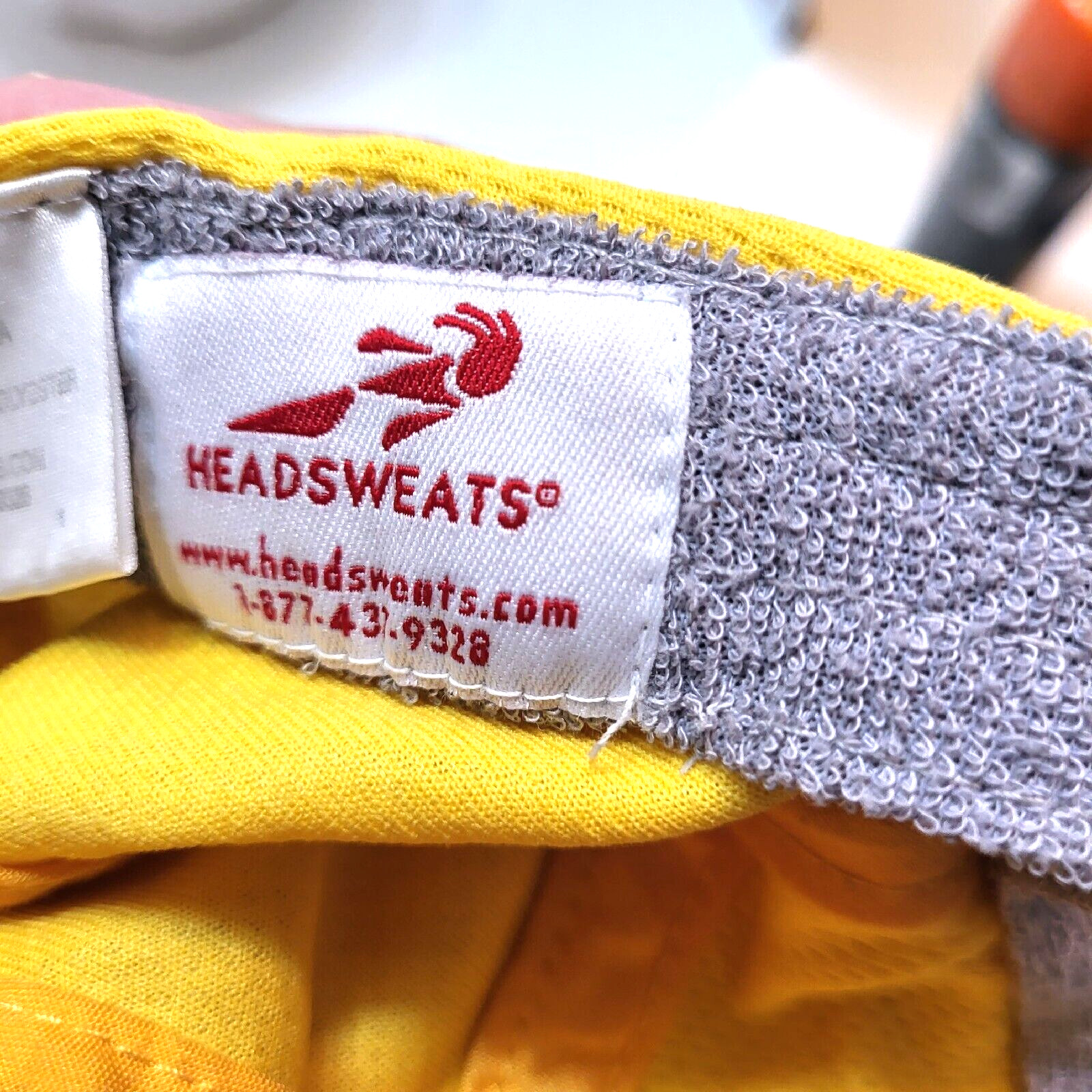 Newton Running Headsweats 5 Panel Marathon Jogging Cap Hat Yellow