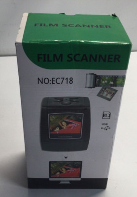Film Scanner EC718  With Display 5 Mp 2592 x 1944 High Resolution Slide 35