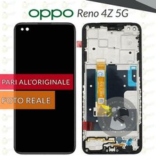 DISPLAY OPPO RENO 4Z 4 Z 5G CPH2065 SCHERMO FRAME LCD TOUCH VETRO PARI ORIGINALE