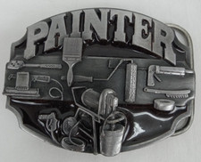 1988 Siskiyou Buckle Co. Inc. "Painter" Belt Buckle V-50 Never Used