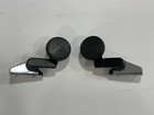 Pair Black Vent Wing Lock Left & Right Volkswagen T1 VW Bug Convertible Beetle