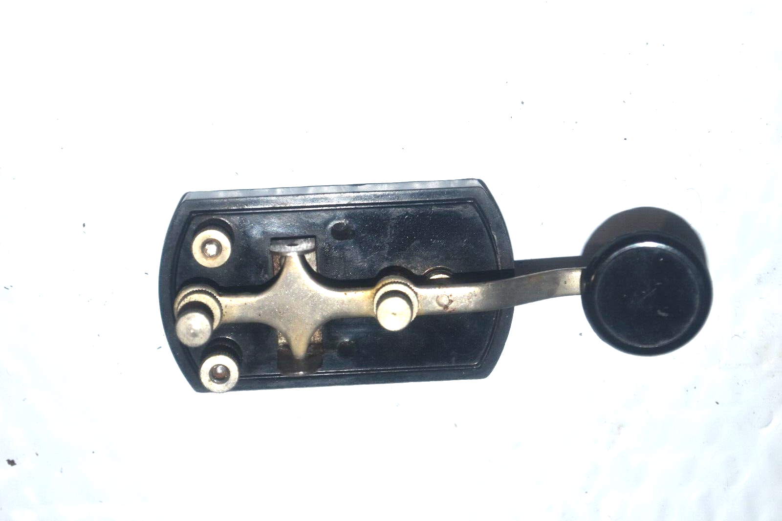 MORSE CODE KEY HAM TELEGRAPH KEY Ham Radio CW MADE IN JAPAN VINTAGE | eBay