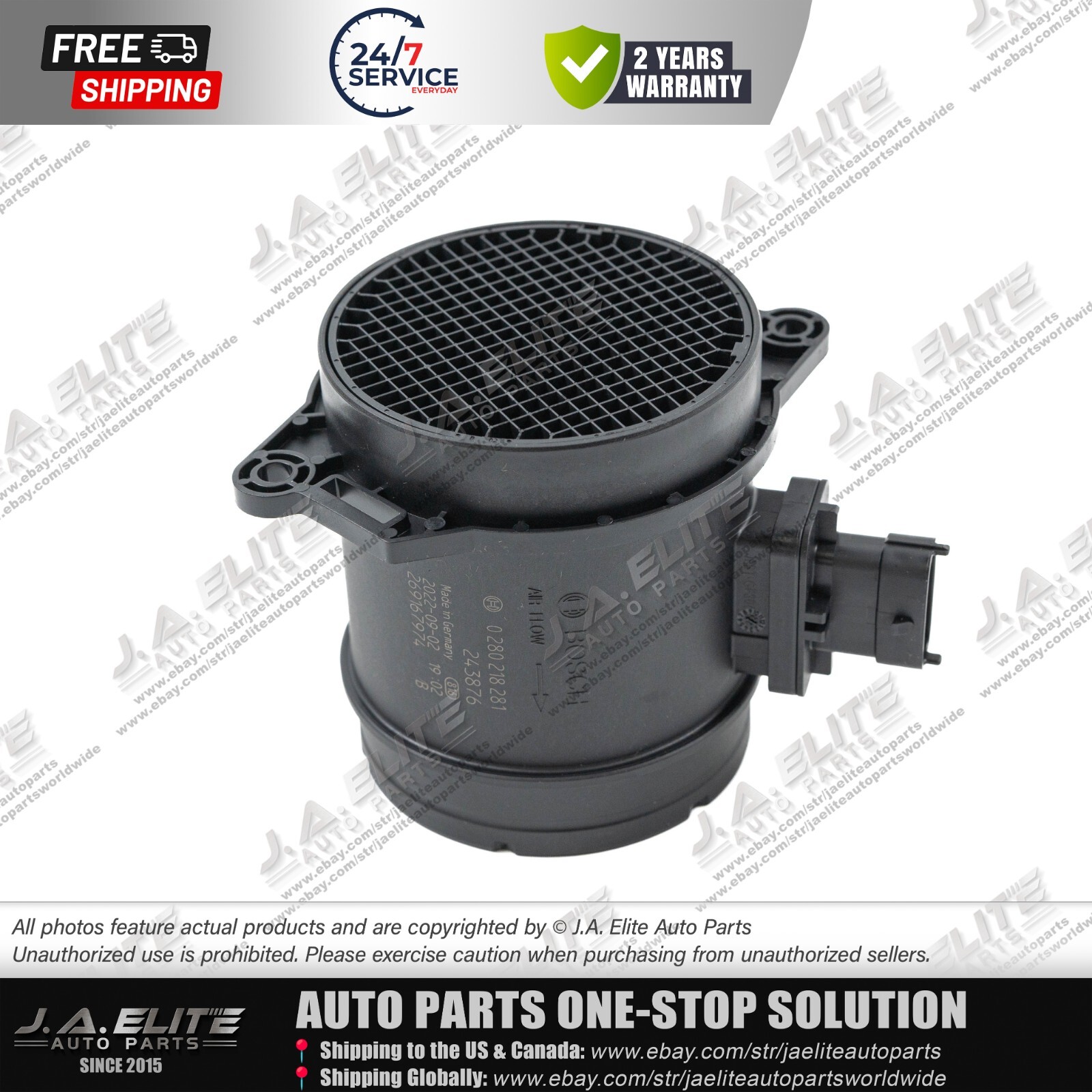 Genuine Air Flow Meter fits Maserati Ghibli Quattroporte Levante 670002164