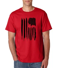Dripping AMERICAN FLAG T-Shirt US Army Navy Pro Gun Firearms on S-6XL Tee