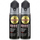 2 x Simoniz Car Upholstery Fabric Carpet Cleaner Foam Stain Remover Brush 400ml