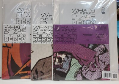 WHATS THE FURTHEST PLACE FROM HERE 2ND PRESS COMIC & RECORD SET VOLUMES 1 3