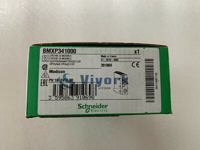 Schneider MODICON BMXP341000 PROCESSOR MODULE 20CHANNEL M340/SERIES 640-I/O NEW