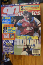 90 Minutes Football Magazine 131 Nov 1992 Atkinson Kendall Sheffield Wed VGC