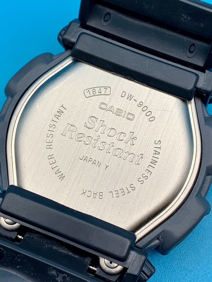 CASIO VINTAGE G-SHOCK DW-9000SR-9T Surfrider Foundation 1997 CASIO VINTAGE G-SHOCK DW-9000SR-9T Surfrider Foundation 1997