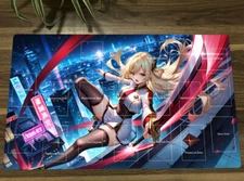 WVICM Table Duel Playmat Sky Striker Ace Raye TCG CCG Pad Trading Card Game Mat