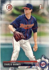 Lot of (100) 2017 Bowman Draft CHARLIE BARNES 1st Rookie Card #BD-76 Twins