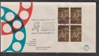 Netherlands 1962 - 12c Telephone Automation Block 4 First Day Cover #52